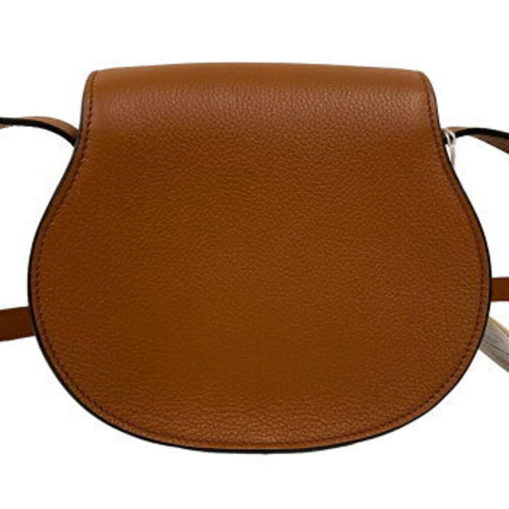 Chloe Marcie Saddle Bag Brown POTTERY - Picture 2 of 9